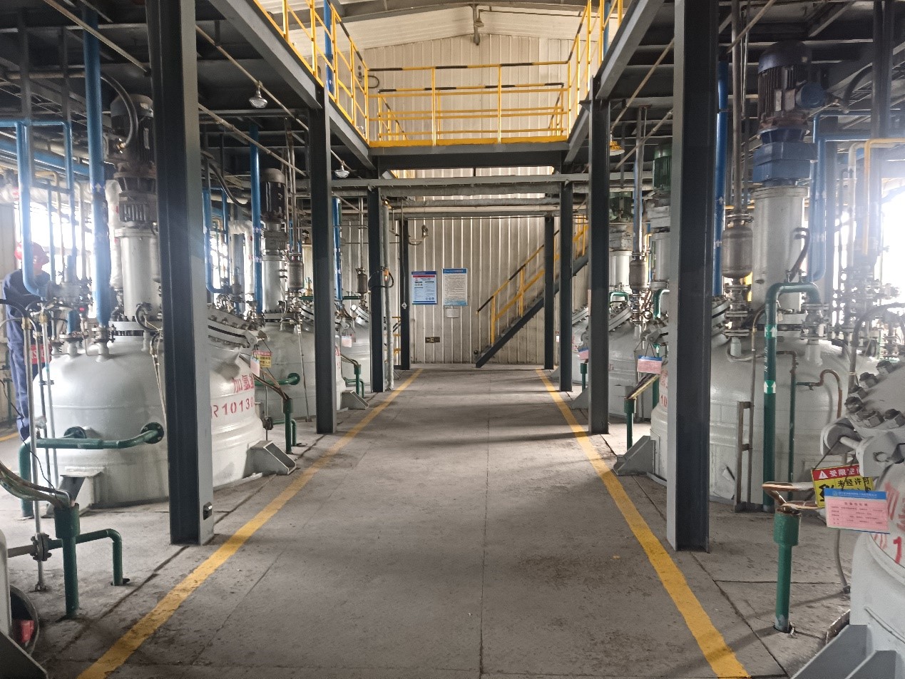 苯胺类产品生产车间