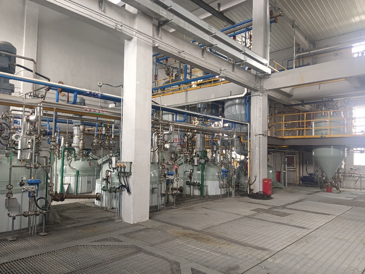 间苯二甲腈加氢成间苯二甲胺连续化生产车间